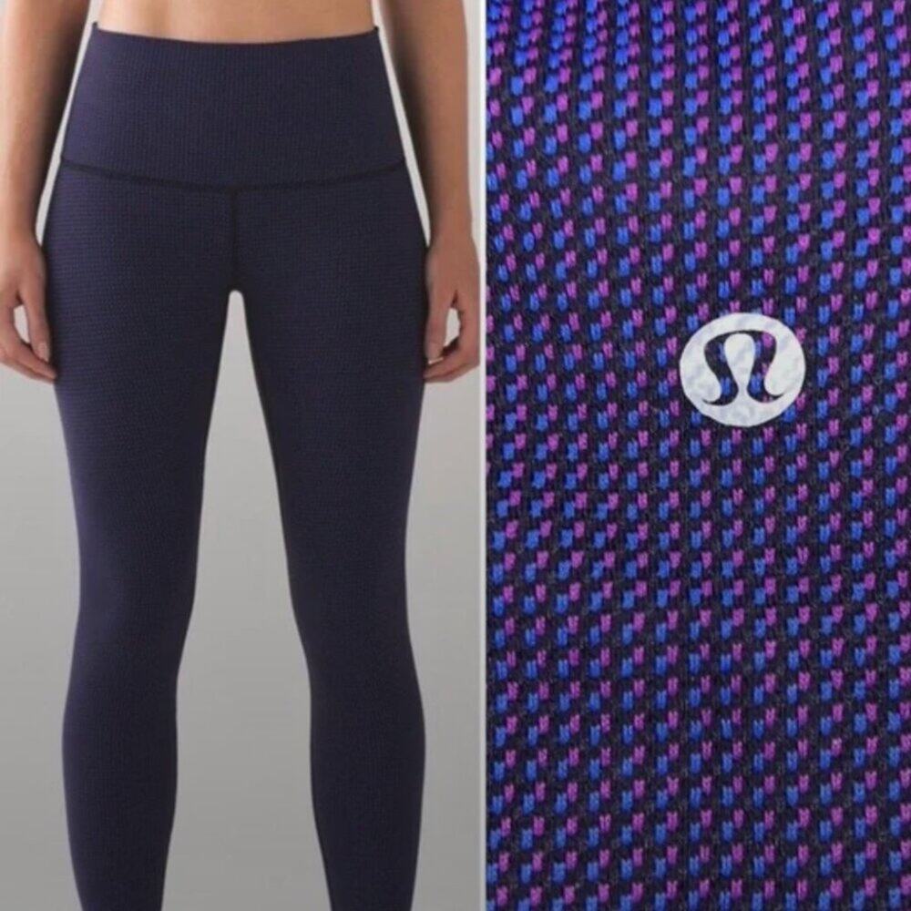 Lululemon Wunder Under Diamond Dot Leggings Size 4